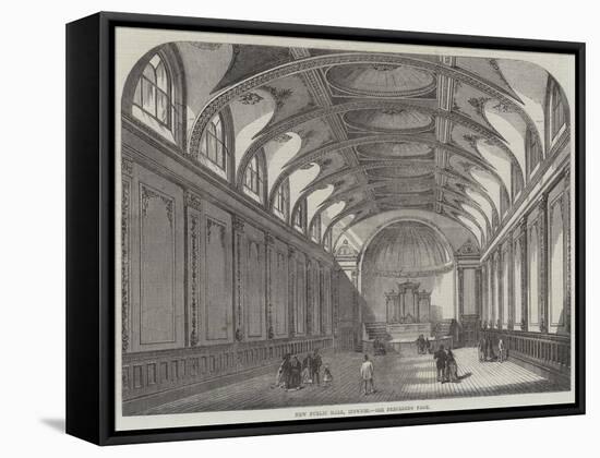 New Public Hall, Ipswich-null-Framed Stretched Canvas