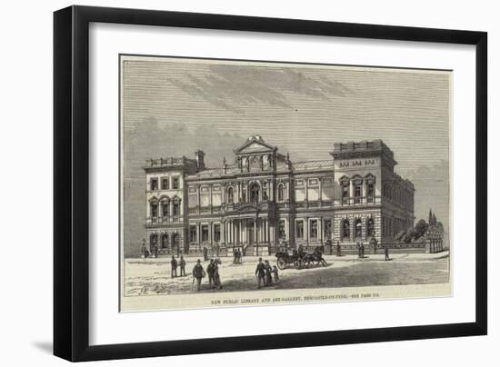 New Public Library and Art-Gallery, Newcastle-On-Tyne-null-Framed Giclee Print