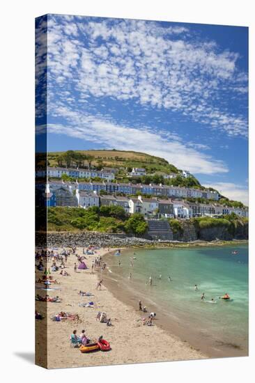 New Quay, Ceredigion, Dyfed, West Wales, Wales, United Kingdom, Europe-Billy Stock-Stretched Canvas