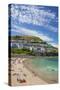 New Quay, Ceredigion, Dyfed, West Wales, Wales, United Kingdom, Europe-Billy Stock-Stretched Canvas