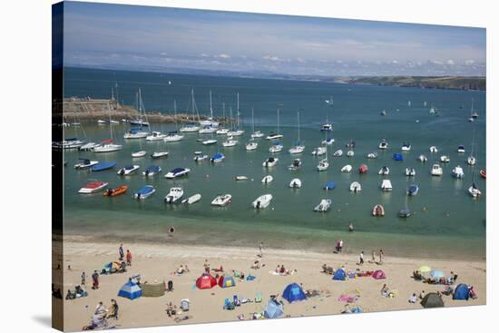 New Quay, Ceredigion, Dyfed, West Wales, Wales, United Kingdom, Europe-Billy Stock-Stretched Canvas