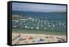 New Quay, Ceredigion, Dyfed, West Wales, Wales, United Kingdom, Europe-Billy Stock-Framed Stretched Canvas