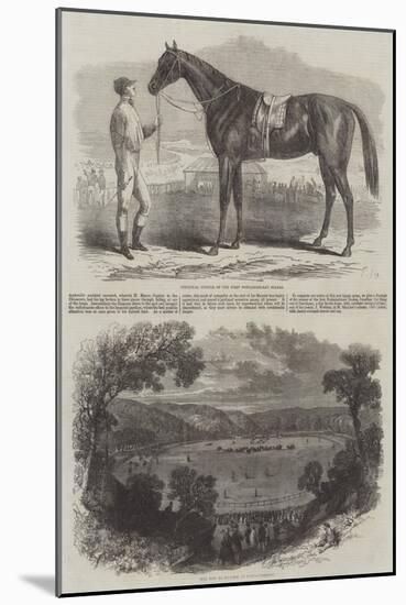New Racecourse at Fontainebleau-Frederic Theodore Lix-Mounted Giclee Print
