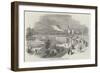 New Railway and General Traffic Bridge at Dresden-null-Framed Giclee Print