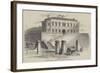 New Railway Station in Tithebarn-Street, Liverpool-null-Framed Giclee Print