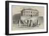 New Railway Station in Tithebarn-Street, Liverpool-null-Framed Giclee Print