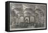 New Reading-Room at the Imperial Library, Paris-null-Framed Stretched Canvas