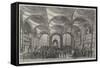 New Reading-Room at the Imperial Library, Paris-null-Framed Stretched Canvas