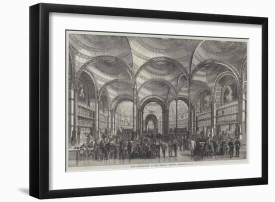 New Reading-Room at the Imperial Library, Paris-null-Framed Giclee Print