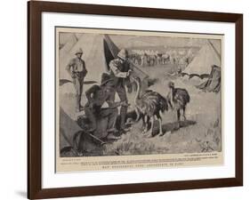 New Regimental Pets, Amusements in Camp-Alexander Stuart Boyd-Framed Giclee Print