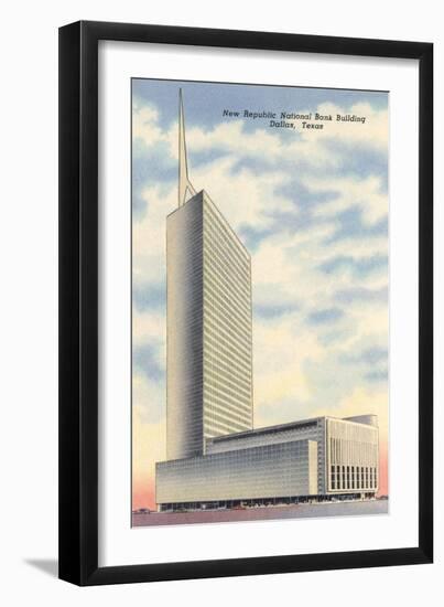 New Republic National Bank, Dallas-null-Framed Art Print