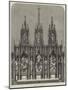 New Reredos, Gloucester Cathedral-null-Mounted Giclee Print