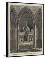 New Reredos, Salisbury Cathedral, Gift of Earl Beauchamp-null-Framed Stretched Canvas