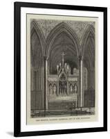 New Reredos, Salisbury Cathedral, Gift of Earl Beauchamp-null-Framed Premium Giclee Print