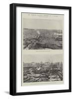 New Richmond, Wisconsin, Destroyed by a Cyclone-null-Framed Giclee Print