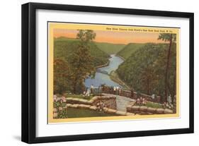 New River Canyon, West Virginia-null-Framed Art Print