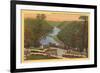 New River Canyon, West Virginia-null-Framed Premium Giclee Print