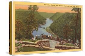 New River Canyon, West Virginia-null-Stretched Canvas