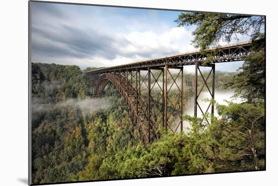 New River Gorge Bridge-Danny Head-Mounted Photographic Print