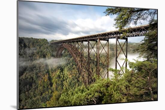 New River Gorge Bridge-Danny Head-Mounted Premium Photographic Print