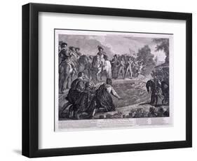 New River Head, Finsbury, London, C1740-George Bickham-Framed Giclee Print