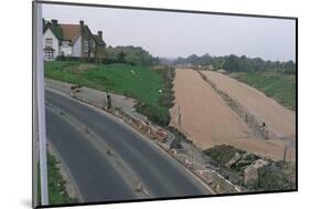 New Road Under Construction, Worcestershire, England, United Kingdom-Sybil Sassoon-Mounted Photographic Print