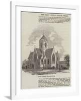 New Roman Catholic Church, Poplar-null-Framed Giclee Print