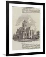 New Roman Catholic Church, Poplar-null-Framed Giclee Print