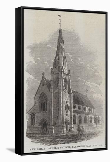 New Roman Catholic Church, Rusholme, Manchester-null-Framed Stretched Canvas