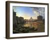 New Rome, Castel Sant'Angelo, 1823-Silvester Shchedrin-Framed Art Print