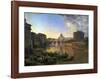 New Rome, Castel Sant'Angelo, 1823-Silvester Shchedrin-Framed Art Print