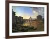 New Rome, Castel Sant'Angelo, 1823-Silvester Shchedrin-Framed Art Print