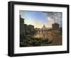 New Rome, Castel Sant'Angelo, 1823-Silvestr Fedosievich Shchedrin-Framed Art Print