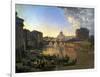 New Rome, Castel Sant'Angelo, 1823-Silvestr Fedosievich Shchedrin-Framed Art Print