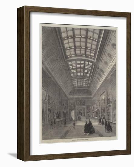 New Room at the National Gallery-Percy William Justyne-Framed Giclee Print