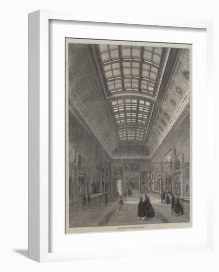 New Room at the National Gallery-Percy William Justyne-Framed Giclee Print