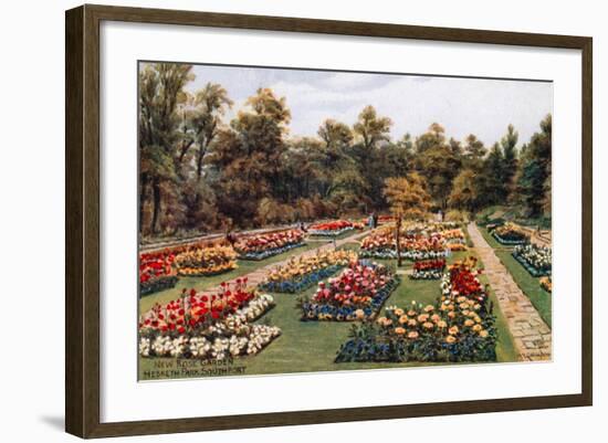 New Rose Garden, Hesketh Park, South Port-Alfred Robert Quinton-Framed Giclee Print