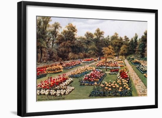 New Rose Garden, Hesketh Park, South Port-Alfred Robert Quinton-Framed Giclee Print