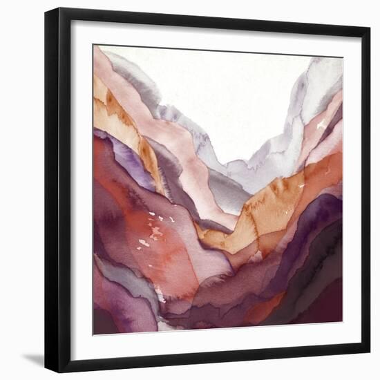 New Rose Quartz B-GI ArtLab-Framed Giclee Print