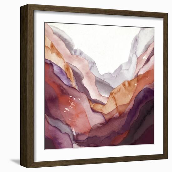 New Rose Quartz B-GI ArtLab-Framed Giclee Print