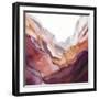 New Rose Quartz B-GI ArtLab-Framed Giclee Print