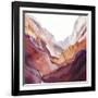 New Rose Quartz B-GI ArtLab-Framed Giclee Print