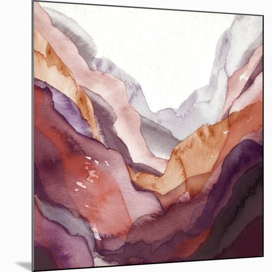 New Rose Quartz B-GI ArtLab-Mounted Giclee Print