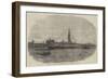 New Route to Belgium, The Aquila Steam-Ship Leaving Antwerp-Edwin Weedon-Framed Giclee Print