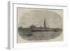 New Route to Belgium, The Aquila Steam-Ship Leaving Antwerp-Edwin Weedon-Framed Giclee Print