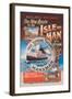 New Route to the Isle of Man Via Heysham on the Fast Turbine Steamer Manxman-Herbert Steventon-Framed Art Print