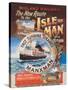 New Route to the Isle of Man Via Heysham on the Fast Turbine Steamer Manxman-Herbert Steventon-Stretched Canvas