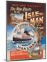 New Route to the Isle of Man Via Heysham on the Fast Turbine Steamer Manxman-Herbert Steventon-Mounted Art Print