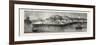 New Russian Battery on the South Side of the Mouth of the Danube-null-Framed Giclee Print