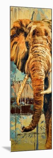 New Safari on Teal II-Patricia Pinto-Mounted Art Print